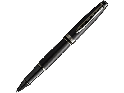 Ручка роллер Expert Metallic (Черный, серебристый)