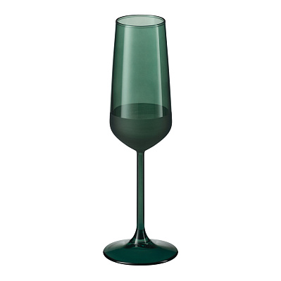 Бокал для шампанского Emerald  (Зеленый)