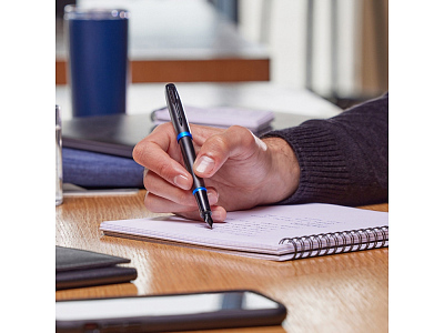 Ручка перьевая Parker IM Vibrant Rings Flame Blue