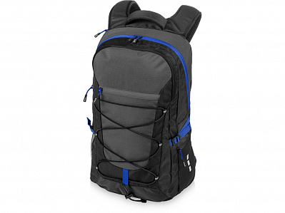 Рюкзак Milton для ноутбука 15,4 (Черный/темно-серый/ярко-синий)