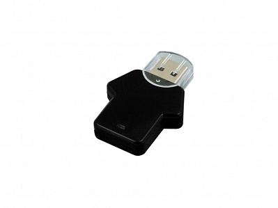 USB 2.0- флешка на 64 Гб в виде футболки (Черный)