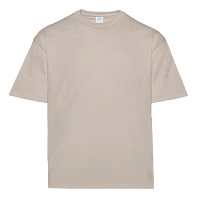 Футболка унисекс оверсайз STAN хлопок 240, 56 (Песочный бежевый)
