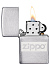 Подарочный набор ZIPPO: фляжка 89 мл и зажигалка, латунь/сталь, серебристый, в коробке с подвесом - Фото 4