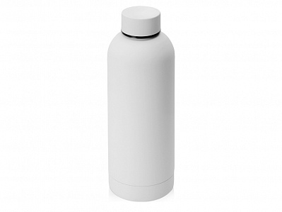 Вакуумная термобутылка с медной изоляцией  Cask, soft-touch, 500 мл (Белый)