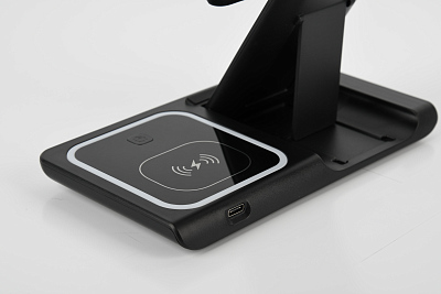 Беспроводное ЗУ Perfeo 3в1 Складной, белый