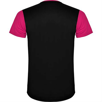 Спортивная футболка DETROIT мужская, ФУКСИЯ/ЧЕРНЫЙ 2XL