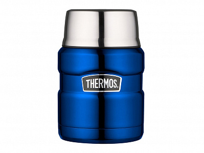 Термос для еды с ложкой Thermos King-SK3020 (Синий)