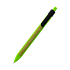 Ручка пластиковая с текстильной вставкой Kan, зеленая - Фото 1
