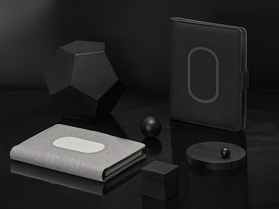 Органайзер с беспроводной зарядкой Powernote, 5000 mAh