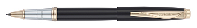 Ручка-роллер Pierre Cardin GAMME Classic. Цвет - черный. Упаковка Е.
