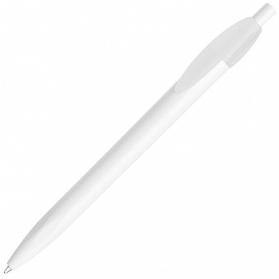 Ручка шариковая X-1 WHITE /белый непрозрачный клип, пластик (Белый)