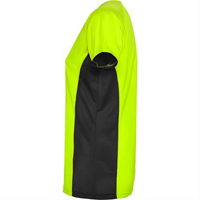 Спортивная футболка SHANGHAI WOMAN женская, ФЛУОРЕСЦЕНТНЫЙ ЗЕЛЕНЫЙ/ЧЕРНЫЙ 2XL