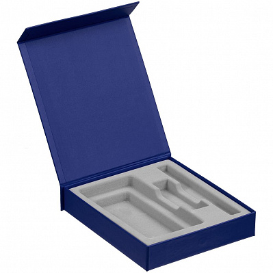 Коробка Rapture для аккумулятора 10000 мАч, флешки и ручки, синяя (Синий)