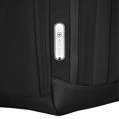 Рюкзак VICTORINOX Architecture Urban2 Deluxe Backpack 15”, черный, полиэстер/кожа, 31x23x46 см, 23 л