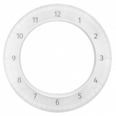 Часы настенные The Only Clock, белые (Белый)