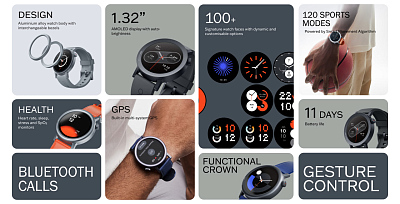 Смарт-часы CMF Watch Pro 2, черный