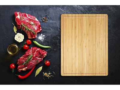 Разделочная доска для стейка из бамбука Fet