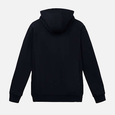 Толстовка на молнии с капюшоном MATEO темно-синяя,  размер XL