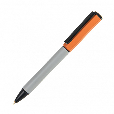 Ручка шариковая BRO (Оранжевый, серый)