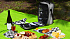 Набор для пикника "Эквадор" на 4 персоны с холодильным отделением, серый с черным - Фото 2