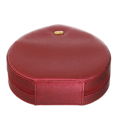 Шкатулка для украшений Jardin D'Ete, цвет бордовый, 16 х 14,8 х 5 см