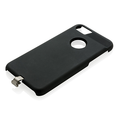 Чехол для беспроводной зарядки iPhone 6/7 (Черный;)