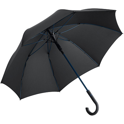 Зонт-трость с цветными спицами Color Style, ярко-синий (Синий)