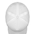Бейсболка "Fortuna", 5 клиньев,  застежка на липучке, белый, 100% полиэстер, плотность 140 г/м2 - Фото 4
