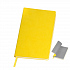 Бизнес-блокнот "Funky", 130*210 мм, желтый,  серый форзац, мягкая обложка,  блок в линейку - Фото 1