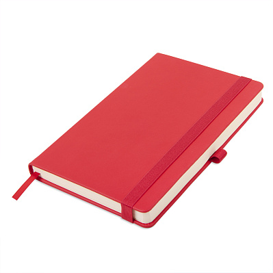 Ежедневник недатированный Hamilton, формат A5, в линейку (Красный)