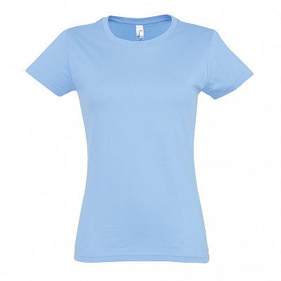 Футболка женская IMPERIAL WOMEN XL небесно-голубой 100% хлопок 190г/м2 (Небесно-голубой)