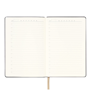 Ежедневник Spark недатированный, белое золото (без упаковки, без стикера)