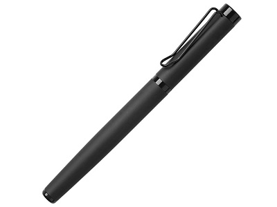 Металлическая ручка роллер Black Lama soft-touch (Чёрный) Металлическая ручка роллер Black Lama soft-touch (Чёрный)