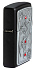 Зажигалка ZIPPO Winged Dragon Cross с покрытием Black Matte, латунь/сталь, чёрная, 38x13x57 мм - Фото 7
