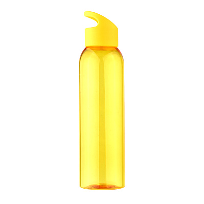 Бутылка пластиковая для воды Sportes, желтая (Желтый)