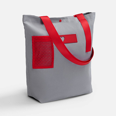 Шопер-конструктор Taga с красными элементами (Красный)