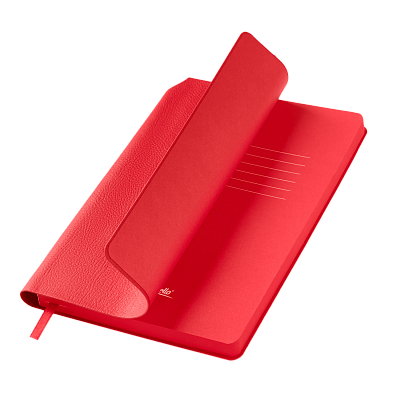 Ежедневник Молто (Molto) недатированный, красный