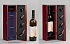 Набор винный "Салют" в подарочной коробке, бордо - Фото 2
