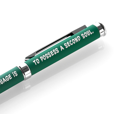 Шариковая ручка Бенуа (Benua), зеленая