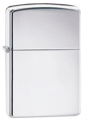 Зажигалка ZIPPO Armor™ c покрытием High Polish Chrome, латунь/сталь, серебристая, 38x13x57 мм (Серебристый)