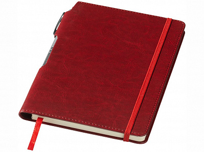 Блокнот А5 Panama с ручкой (Красный)