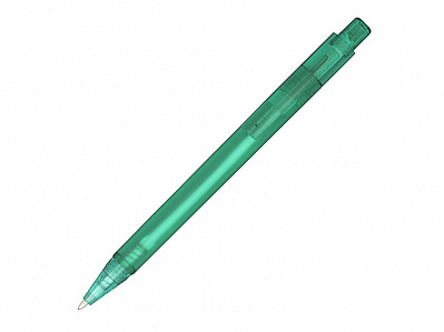 Ручка пластиковая шариковая Calypso перламутровая (Матовый зеленый)