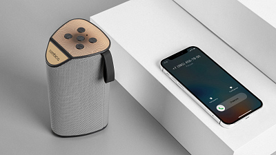 Портативная колонка Rombica Mysound Tetria TWS, синий