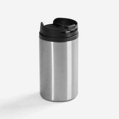 Термостакан Canella, красный (Серебристый)