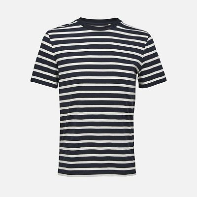 Футболка унисекс Legend, серо-бежевая (Тёмно-синий)