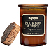 Ароматизированная свеча ZIPPO Bourbon & Spice, воск/хлопок/кора древесины/стекло, 70x100 мм - Фото 3
