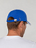 Бейсболка Honor, ярко-синяя с белым кантом - Фото 6