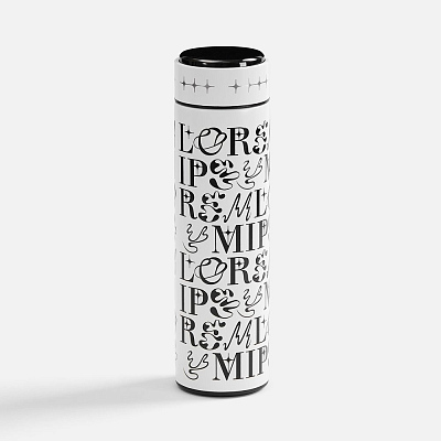 Смарт-бутылка с заменяемой батарейкой Long Therm, белая