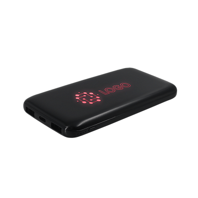 Внешний аккумулятор с подсветкой Bplanner Power 4 ST, 8000 mAh (Красный) (Черный с красным)