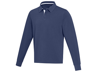 Толстовка-поло Clyde унисекс (Синий нэйви)